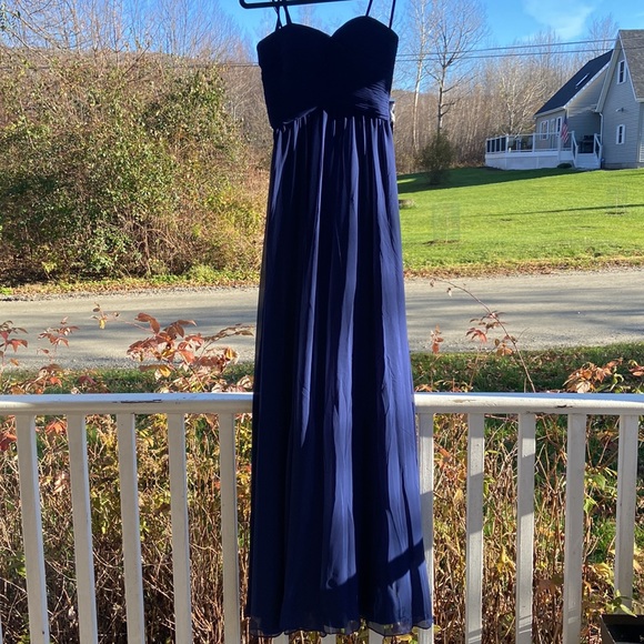 NWT Faviana Strapless Long Sweetheart Gown FLAWED Women's Size 0 - Picture 10 of 12